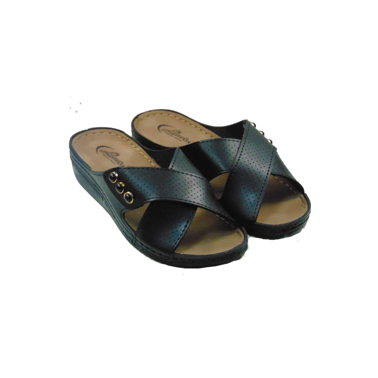 Φωτογραφία προϊόντος: Tsimpolis Shoes TS6070 Γυναικεία Παντόφλα Μαύρη