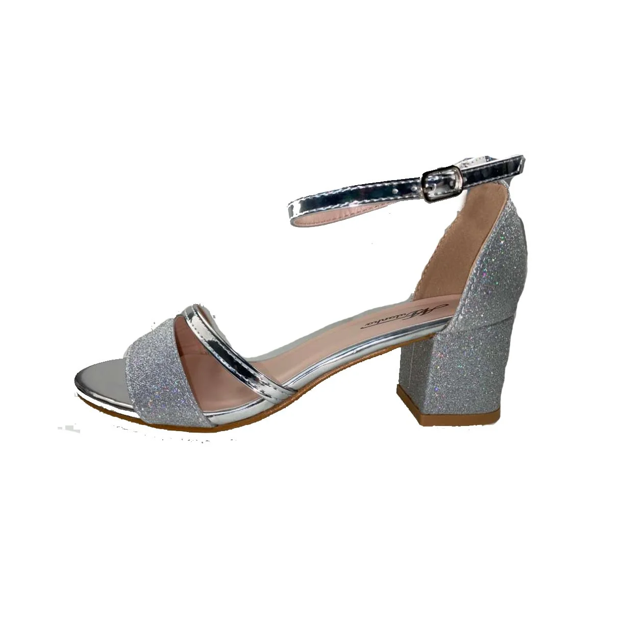 Φωτογραφία προϊόντος: Tsimpolis Shoes AG603 Γυναικείο Πέδιλο Ασημί 39360