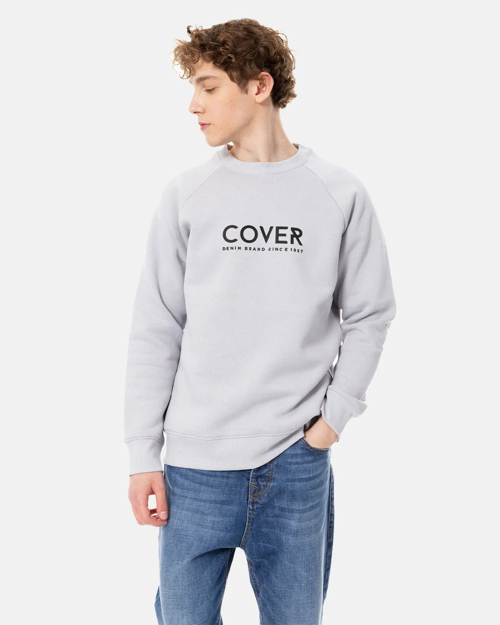 Φωτογραφία προϊόντος: COVER DENIM RUBEN 27 SWEATSHIRT #dcd9e0