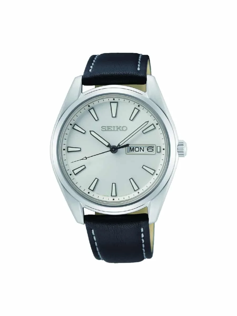 Φωτογραφία προϊόντος: Seiko SUR447P1F Essential Time μαύρο λουράκι