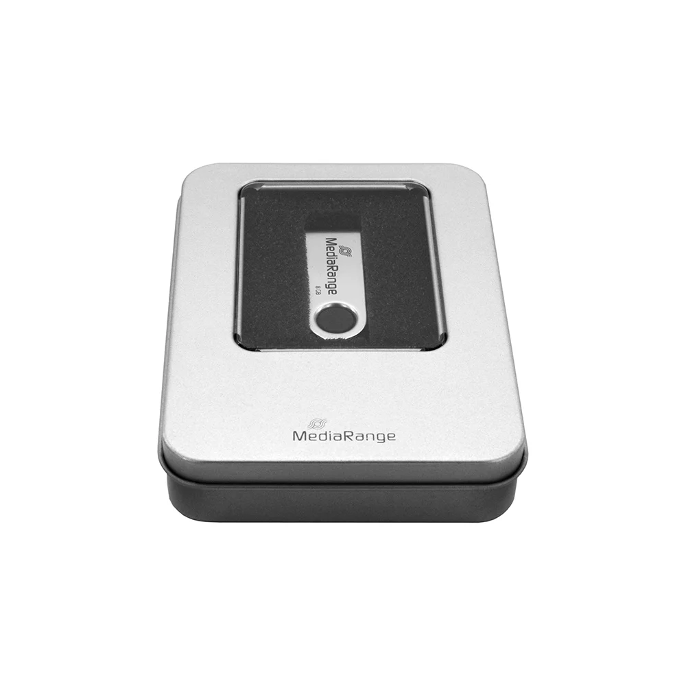 Φωτογραφία προϊόντος: MediaRange Aluminum storage box, for USB flash drives, silver (MRBOX901)