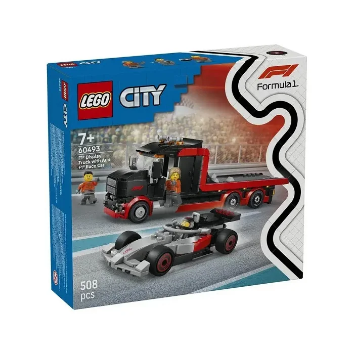 Φωτογραφία προϊόντος: LEGO City F1® Display Truck with Audi F1® Race Car 508τμχ 60493