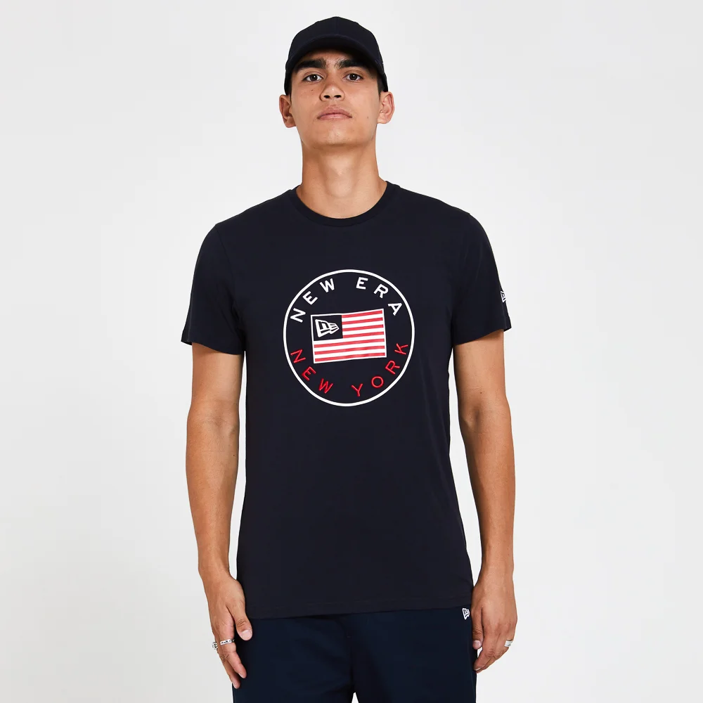 Φωτογραφία προϊόντος: NEW ERA ESTABLISHED FLAG T-SHIRT - ΜΠΛΕ