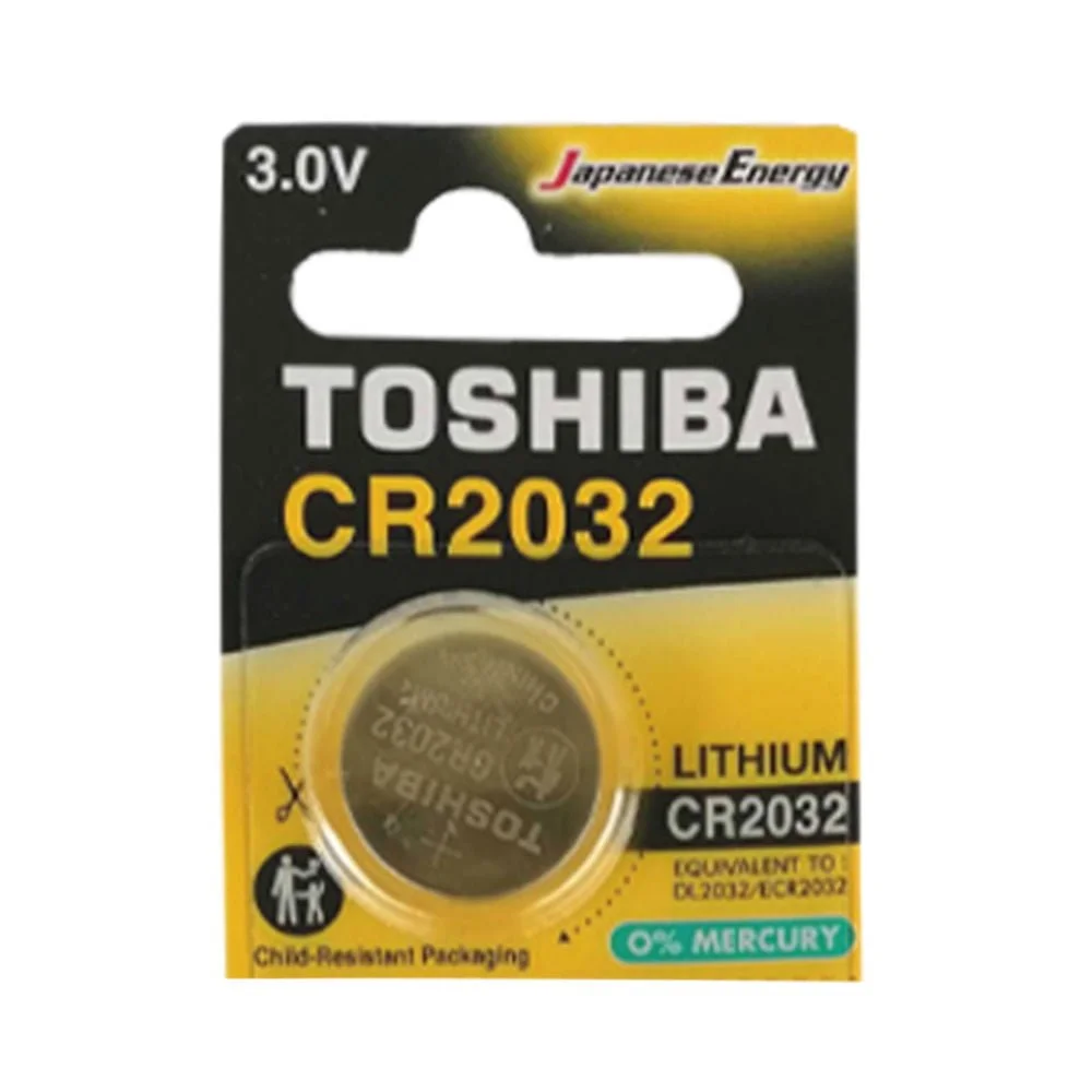 Φωτογραφία προϊόντος: Toshiba Μπαταρία Κουμπί Li-ion 3V CR2032 1τμχ