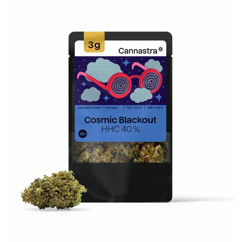 Φωτογραφία προϊόντος: Cannastra - 40% HHC Ανθός Cosmic Blackout, 3g