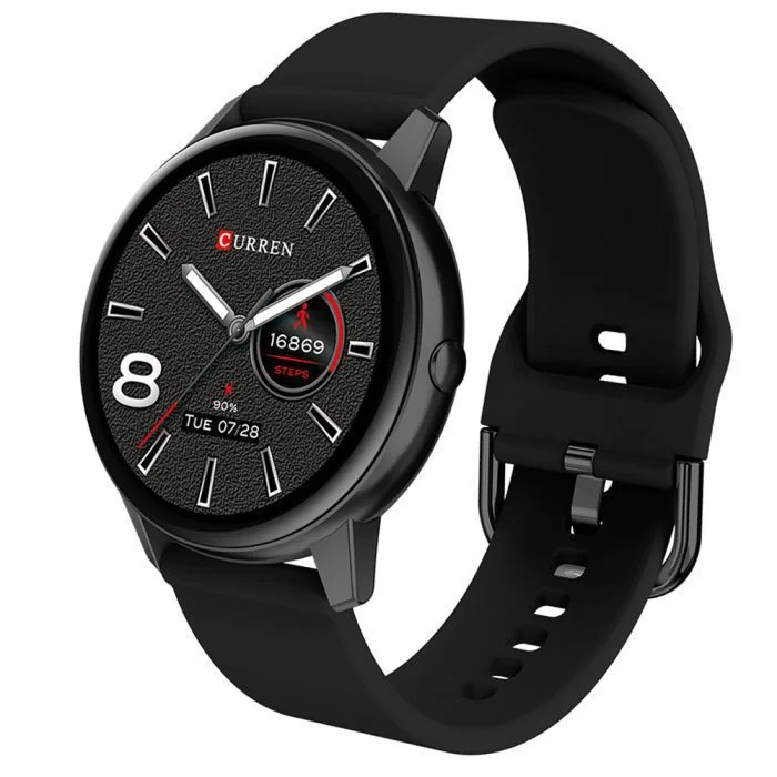 Φωτογραφία προϊόντος: Smartwatch 1.28" IPS με δυναμική ανίχνευση καρδιακών παλμών & κορεσμό οξυγόνου Curren R3 Pro Μαύρο