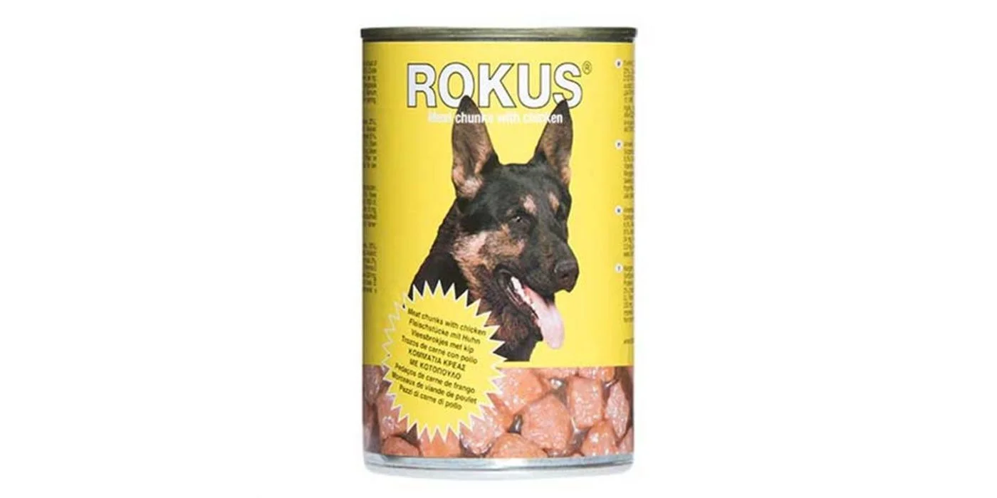 Φωτογραφία προϊόντος: ROKUS ΚΟΝΣΕΡΒΑ ΣΚΥΛΟΥ ΜΕ ΚΟΤΟΠΟΥΛΟ 1250γρ