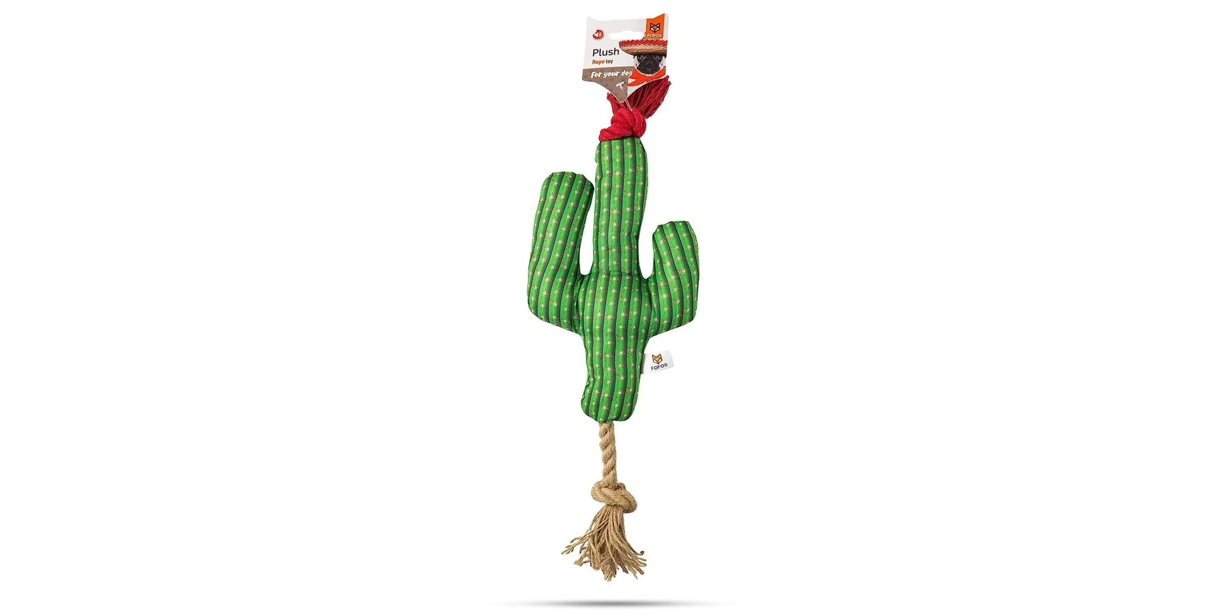 Φωτογραφία προϊόντος: FOFOS PLUSH ROPE TOY CACTUS LARGE 40cm
