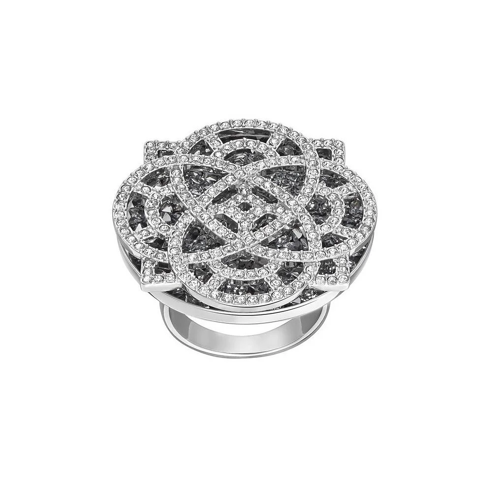 Φωτογραφία προϊόντος: SWAROVSKI Δαχτυλίδι Dove, μαύρο, επιροδιωμένα, size 55, 5146976