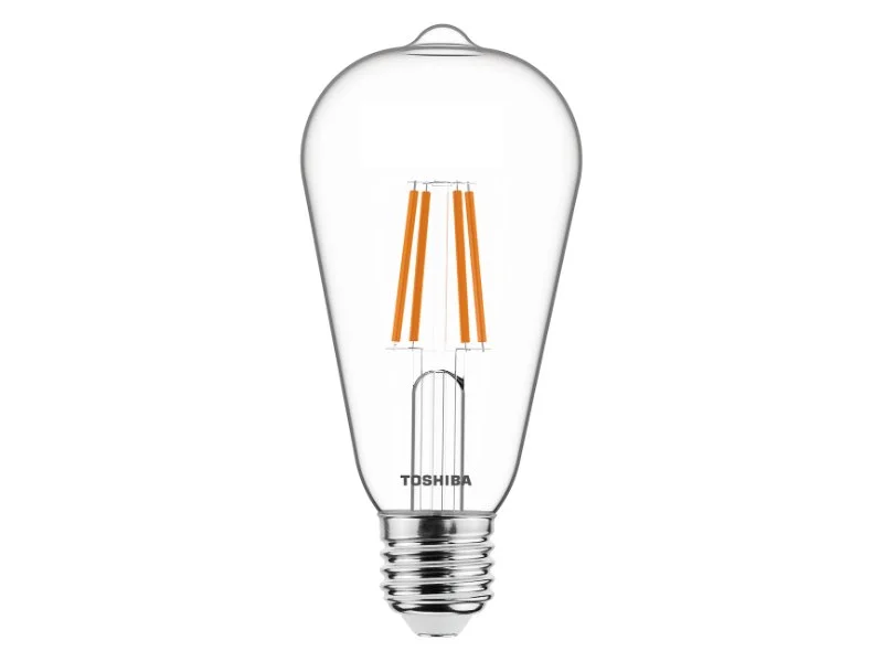 Φωτογραφία προϊόντος: TOSHIBA LED FILAMENT ST64 E27 4.5W 2700K