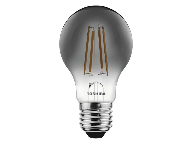 Φωτογραφία προϊόντος: TOSHIBA LED FILAMENT SMOKY A60 E27 4.5W 1800K DIMMABLE