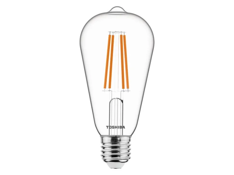 Φωτογραφία προϊόντος: TOSHIBA LED FILAMENT ST64 E27 7W 2700K DIMMABLE