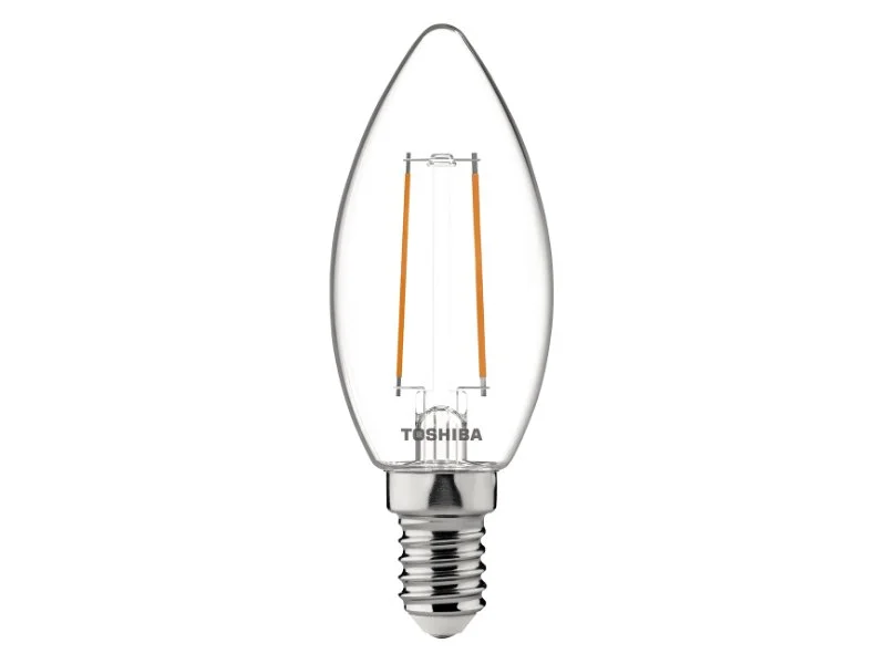 Φωτογραφία προϊόντος: TOSHIBA LED FILAMENT C35 E14 2.5W 2700K