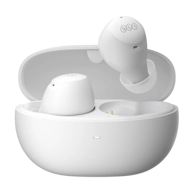 Φωτογραφία προϊόντος: QCY HT07 ArcBuds TWS White - ANC Music Earbuds, 40dB 6 microphone ANC & PNC, 32h battery