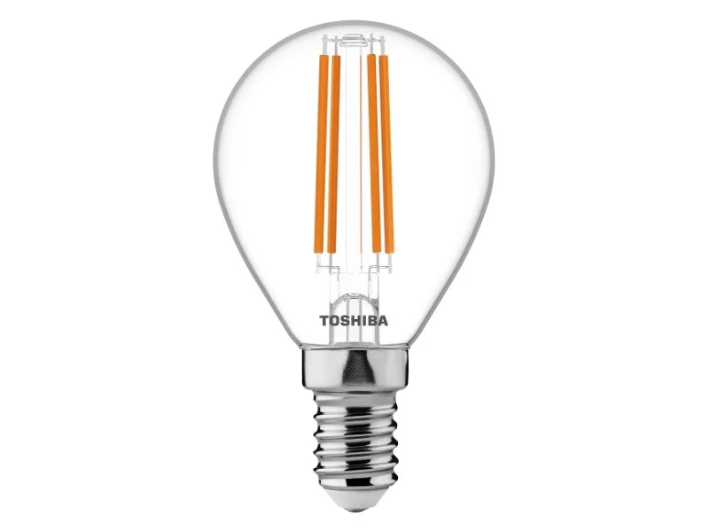Φωτογραφία προϊόντος: TOSHIBA LED FILAMENT G45 E14 4.5W 2700K