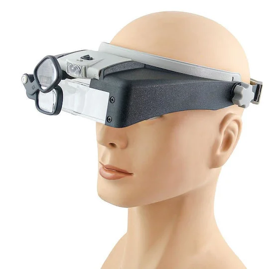 Φωτογραφία προϊόντος: Μεγεθυντικός Φακός Κεφαλής LED 81007-AP Πολλαπλής Μεγέθυνσης