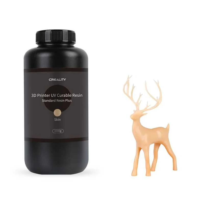 Φωτογραφία προϊόντος: CREALITY Resin Plus Skin Flesh, 1kg Standard Rigid Resin Plus for 3D Printers
