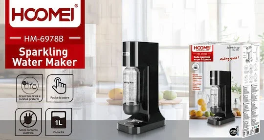 Φωτογραφία προϊόντος: Hoomei HM-6978B Παρασκευαστής Σόδας