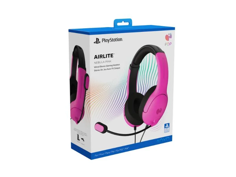Φωτογραφία προϊόντος: PDP Airlite Wired Stereo Headset for PlayStation -Nebula Pink
