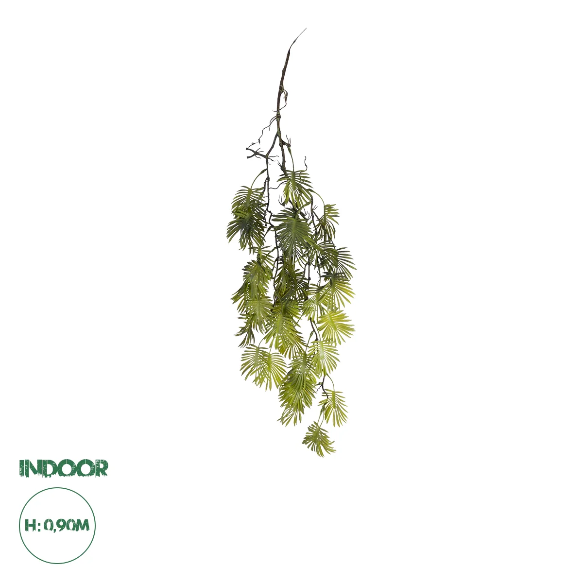 Φωτογραφία προϊόντος: GloboStar® Artificial Garden HANGING FERN 20614 Τεχνητό Διακοσμητικό Κρεμαστό Φυτό Φτέρη Μ30 x Π10 x Υ90cm