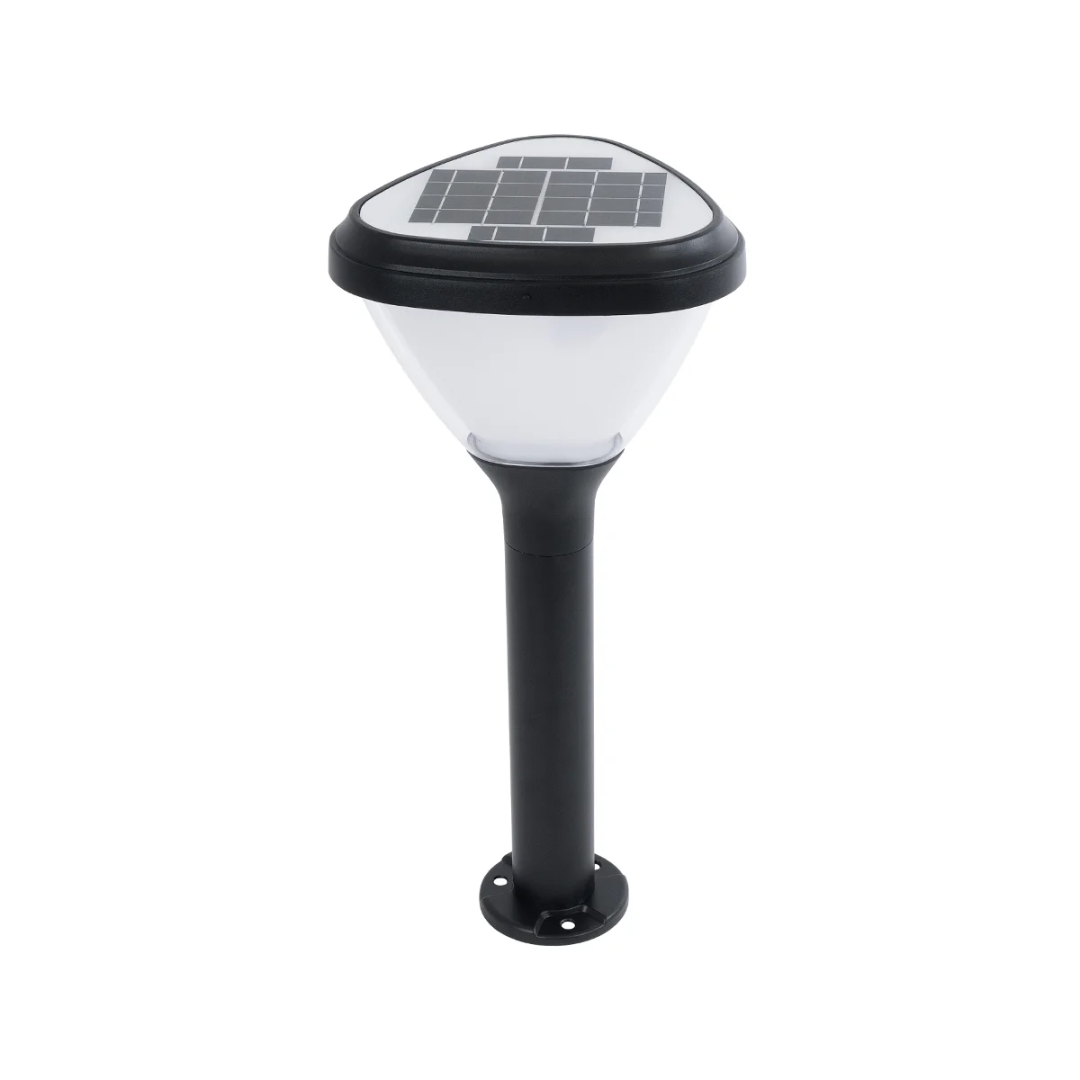 Φωτογραφία προϊόντος: GLOBOSTAR® SOLARMIS 90521 Φωτιστικό Κολωνάκι Κήπου LED 10W 180lm 120° με Ενσωματωμένο Φωτοβολταϊκό Panel 6V 5W & Επαναφορτιζόμενη Μπαταρία Li-ion 3.2V 6000mAh με Αισθητήρα Ημέρας-Ν