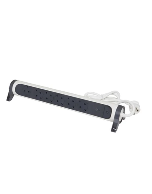 Φωτογραφία προϊόντος: Legrand SurgeArrest 6 Outlets 1.5m Cable SPD Black/Grey Rotating