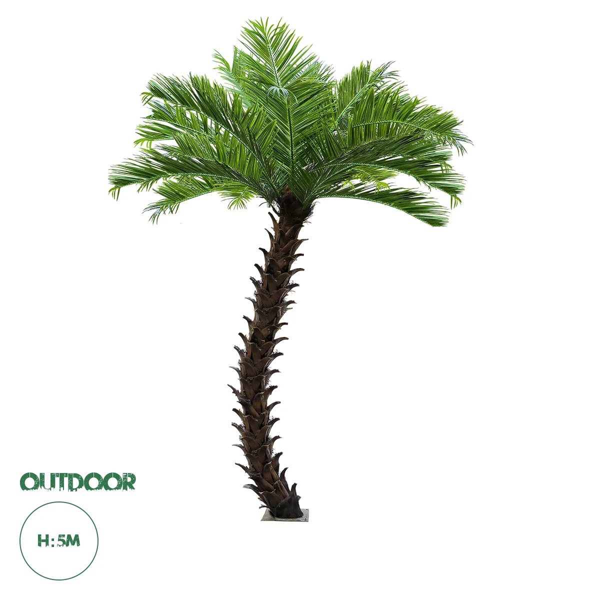 Φωτογραφία προϊόντος: GloboStar® Artificial Garden PHOENIX ROEBELENII PALM TREE 20596 Τεχνητό Διακοσμητικό Φυτό Φοινικόδεντρο Ρομπελίνι Εξωτερικού Χώρου IP68 UV Certified Protection Υ500cm