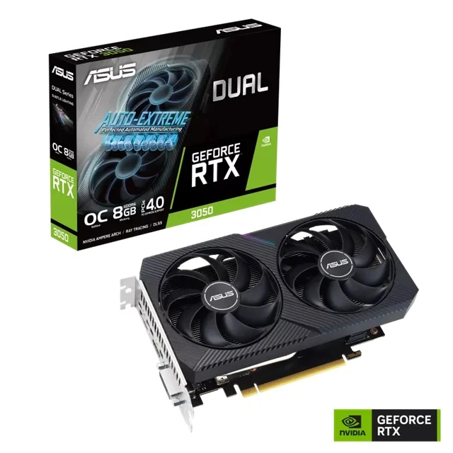 Φωτογραφία προϊόντος: ASUS VGA DUAL-RTX3050-O8G-V2, 8GB, GDDR6