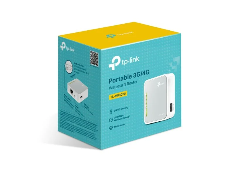 Φωτογραφία προϊόντος: Tp-Link Portable 3G/4G Wireless N Router (TL-MR3020)