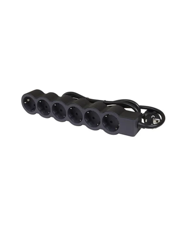 Φωτογραφία προϊόντος: Legrand SurgeArrest 6 Outlets 3m Cable Black/Grey