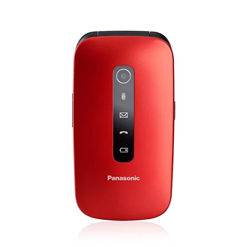 Φωτογραφία προϊόντος: Panasonic KX-TU550 4G Single Sim Κόκκινο (KX-TU550EXR)