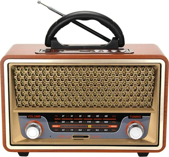 Φωτογραφία προϊόντος: MEIER M157BT Vintage BT Speaker USB Radio with BT wireless
