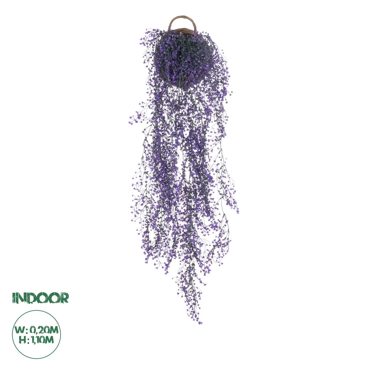 Φωτογραφία προϊόντος: GloboStar® Artificial Garden GOLDEN BELL WILLOW HANGING PLANT 20631 Κρεμαστό Τεχνητό Διακοσμητικό Φυτό Ιτίας Y110cm