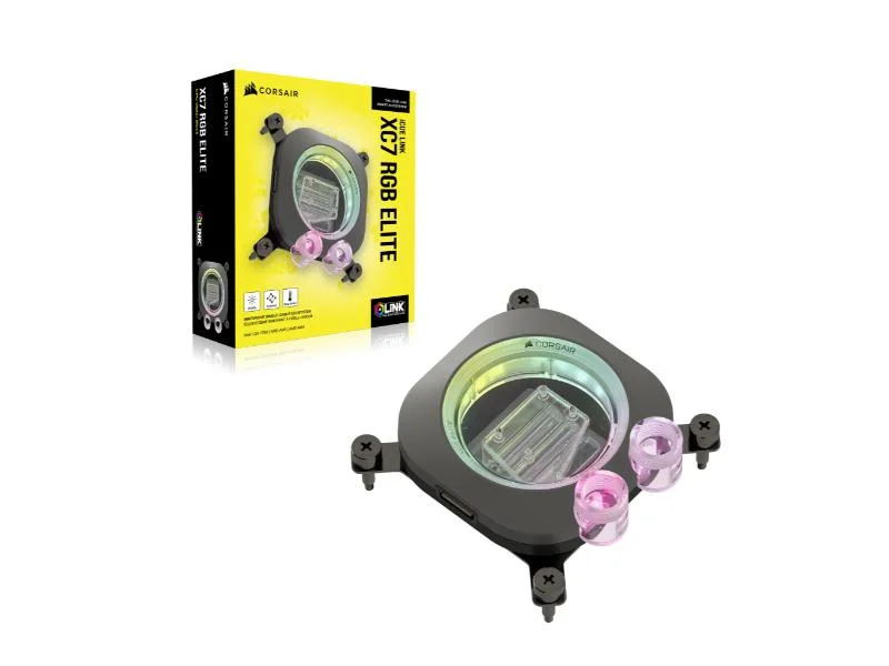 Φωτογραφία προϊόντος: Corsair CPU Water Block iCUE Link XC7 Elite RGB - Black - CX-9010021-WW