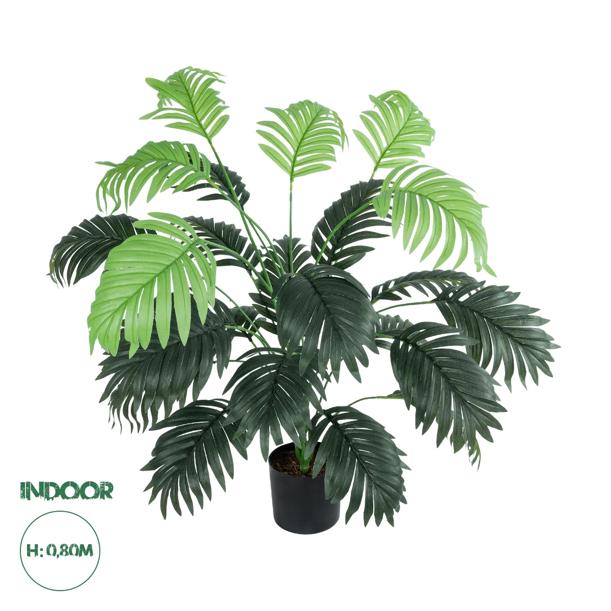 Φωτογραφία προϊόντος: GloboStar® Artificial Garden ARECA PALM PLANT 20915 Διακοσμητικό Φυτό Αρέκα Φ90 x Υ80cm