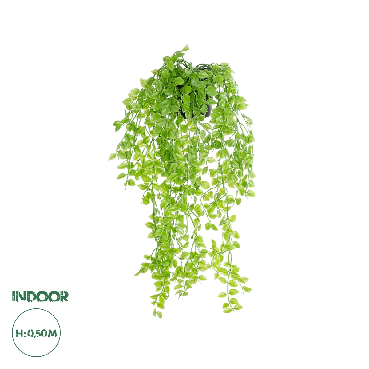 Φωτογραφία προϊόντος: GloboStar® Artificial Garden HANGING PEACH LEAF 20880 - Τεχνητό Κρεμαστό Διακοσμητικό Φυτό Φύλλο Ροδακινιάς Φ20 x Y50cm