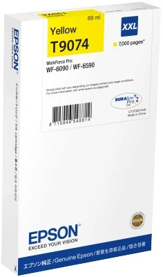 Φωτογραφία προϊόντος: EPSON Cartridge Yellow XXL C13T90744N