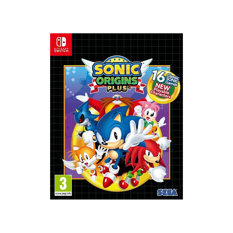 Φωτογραφία προϊόντος: Sega Sonic Origins Plus Limited Edition Switch Game - Retail