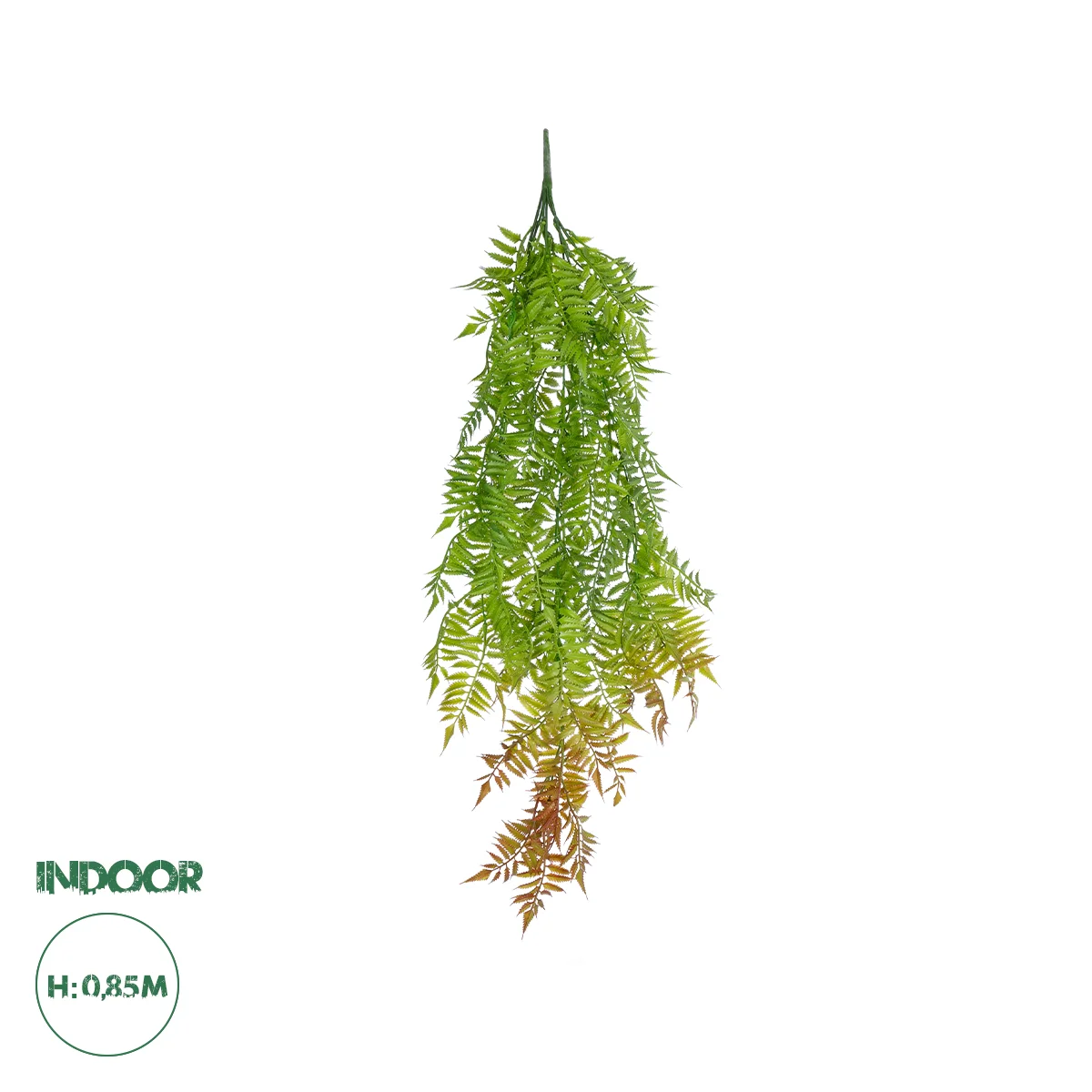 Φωτογραφία προϊόντος: GloboStar® Artificial Garden HANGING FERN 20854 Τεχνητό Διακοσμητικό Κρεμαστό Φυτό Φτέρη Μ30 x Π14 x Υ85cm