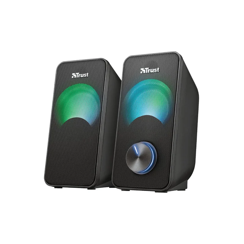 Φωτογραφία προϊόντος: Trust Arys RGB Compact 2.0 12W Speaker Set - Black (23120)