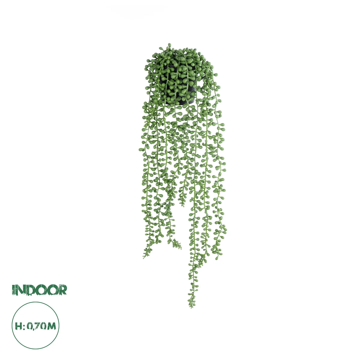 Φωτογραφία προϊόντος: GloboStar® Artificial Garden HANGING LOVER'S TEARS 20875 - Τεχνητό Κρεμαστό Διακοσμητικό Φυτό Lover's Tears Φ14 x Y70cm