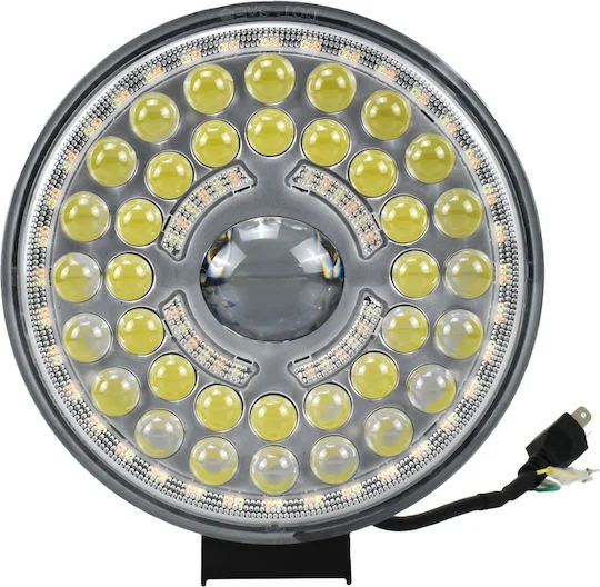 Φωτογραφία προϊόντος: Andowl LED Headlight for 12V 44W 18cm with White Lighting 1pcs Q-LED07