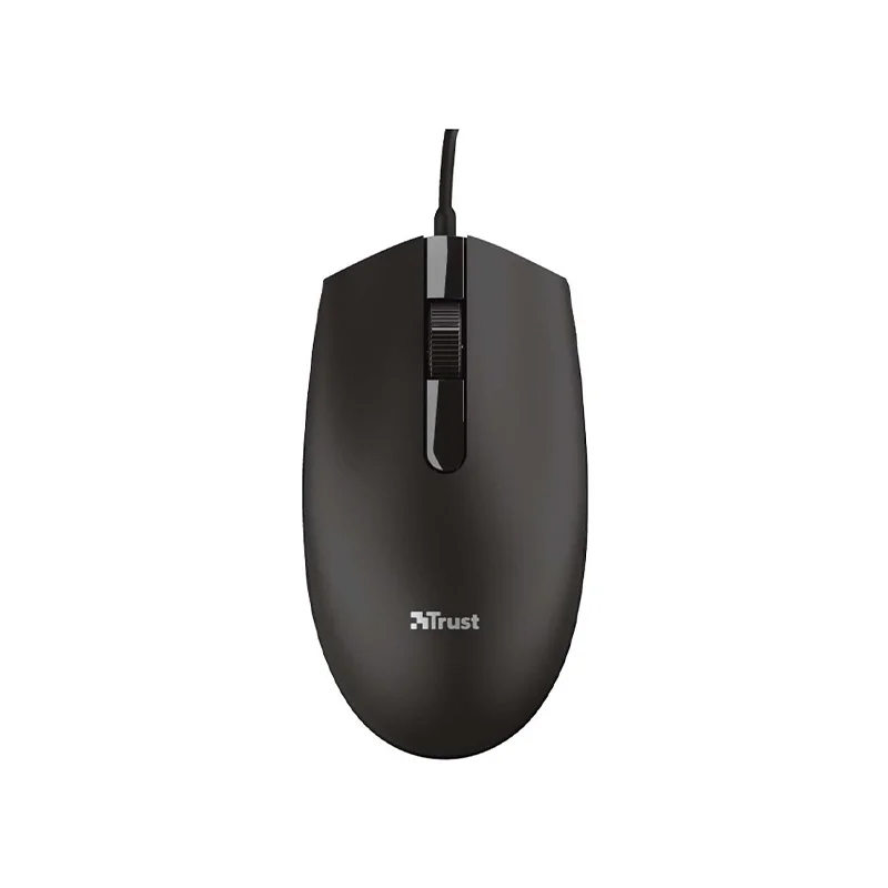 Φωτογραφία προϊόντος: Trust Basi Optical Wired Mouse, 3 Buttons, 1200dpi, Black (24271)