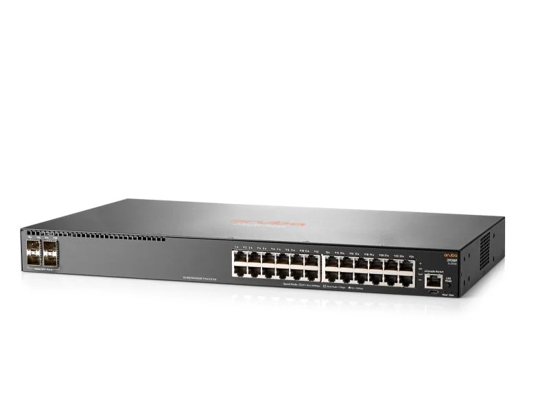 Φωτογραφία προϊόντος: HPE Aruba 2930F 24G 4SFP+ Switch (JL253A)