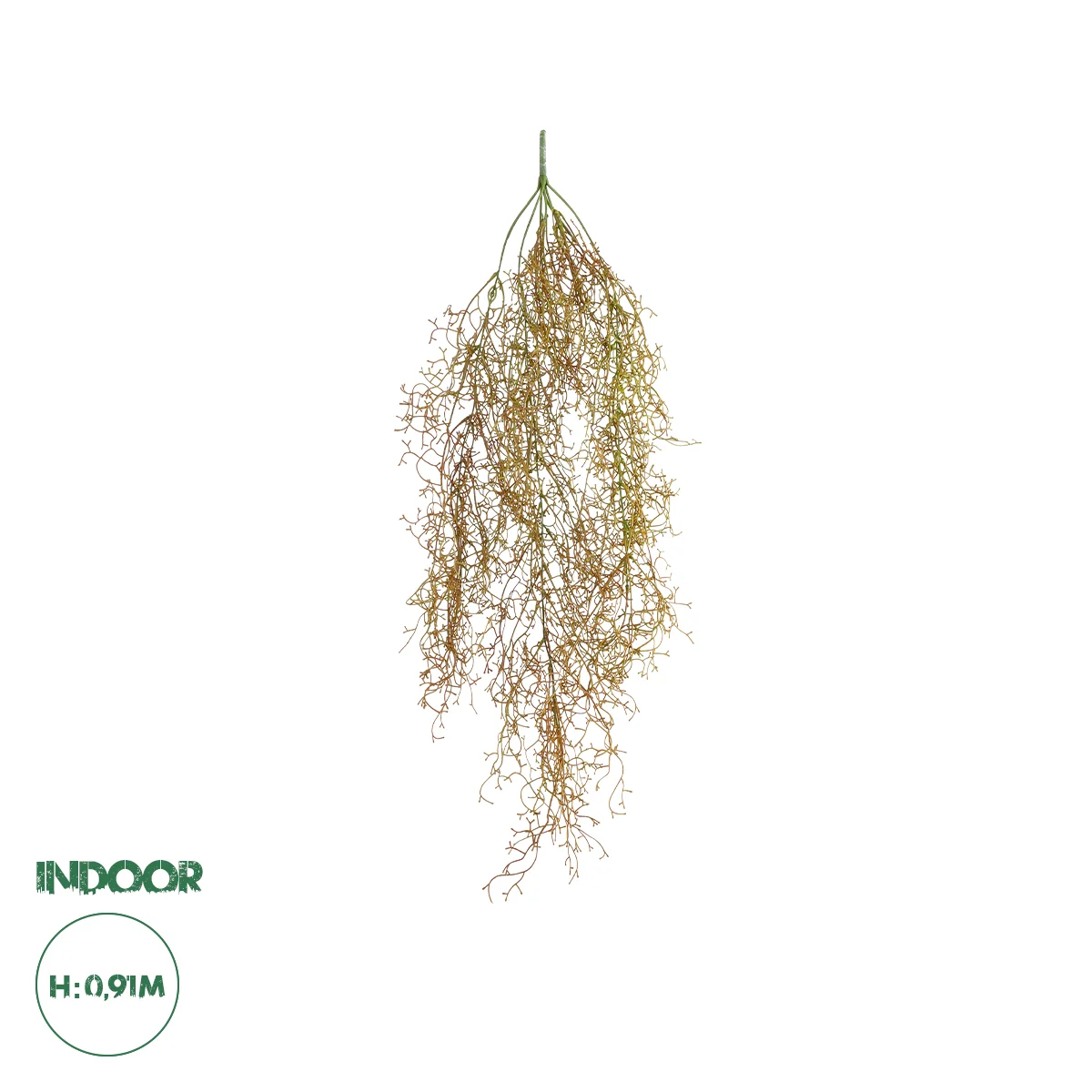 Φωτογραφία προϊόντος: GloboStar® Artificial Garden HANGING AIR GRASS 20816 Τεχνητό Διακοσμητικό Κρεμαστό Φυτό Air Grass Μ22 x Π10 x Υ91cm