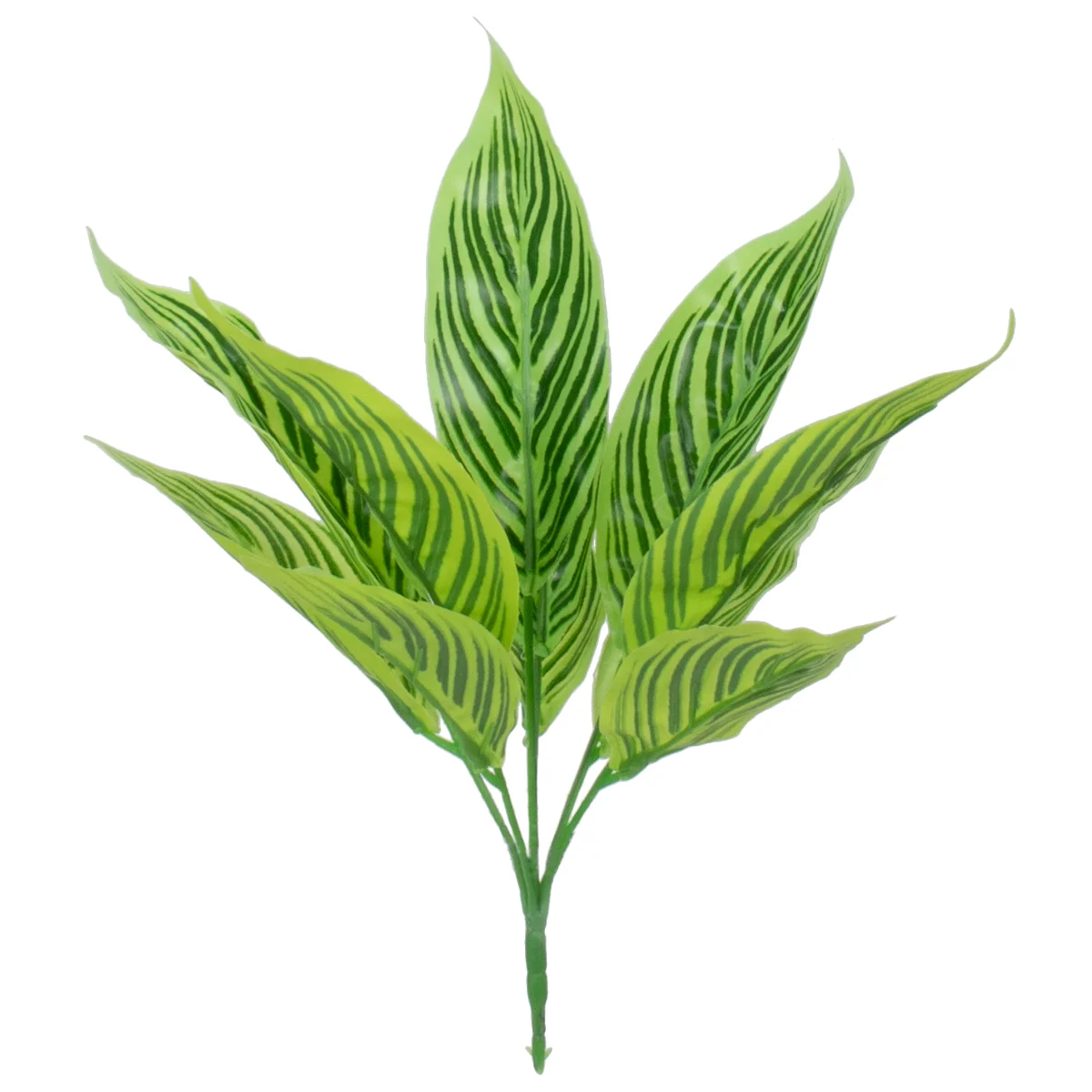 Φωτογραφία προϊόντος: GloboStar® PEACOCK PLANT L.GREEN 78287 Τεχνητό Φυτό Καλαθέα Α.Πρ. - Μπουκέτο Διακοσμητικών Φυτών - Κλαδιών με Φύλλωμα Πράσινο Υ30cm