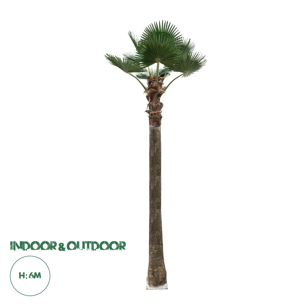 Φωτογραφία προϊόντος: GloboStar® Artificial Garden PLANT PALM TREE 21057 Διακοσμητικό Δέντρο Φοίνικα Φ240 x Υ600cm