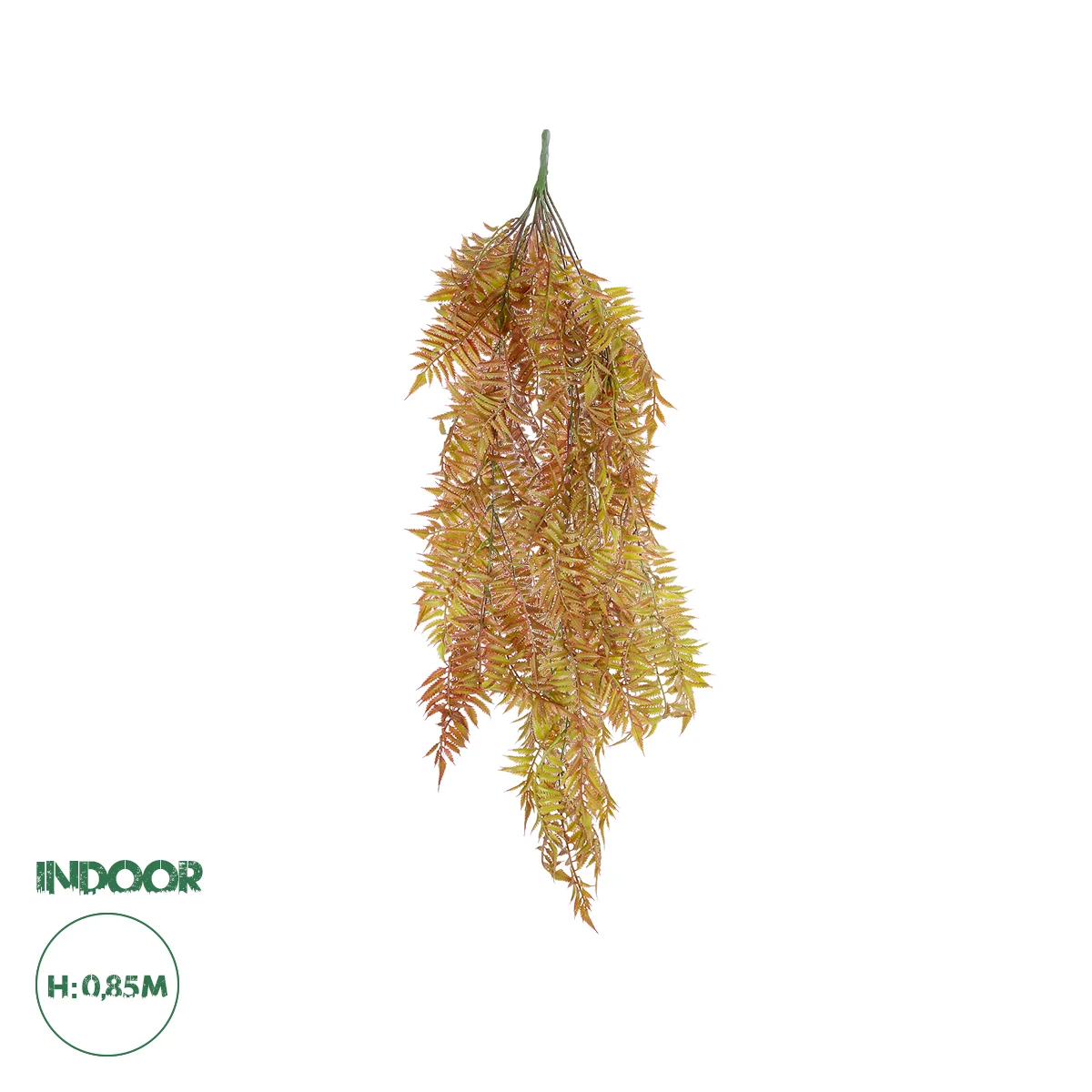 Φωτογραφία προϊόντος: GloboStar® Artificial Garden HANGING FERN 20852 Τεχνητό Διακοσμητικό Κρεμαστό Φυτό Φτέρη Μ30 x Π14 x Υ85cm