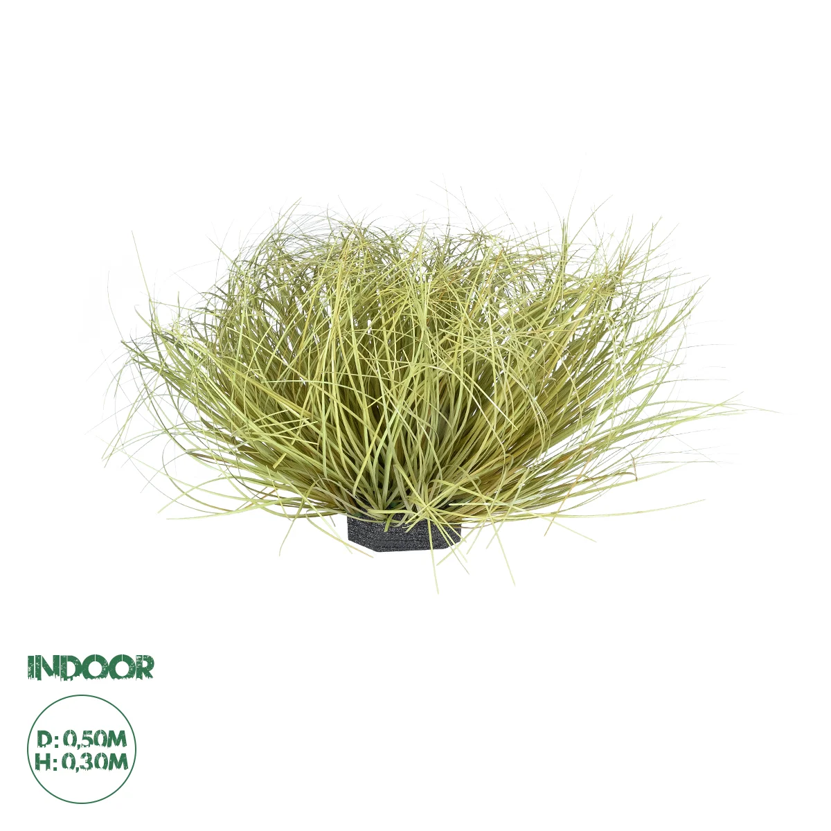 Φωτογραφία προϊόντος: GloboStar® Artificial Garden GRASS BUSH PLANT 21166 Τεχνητό Διακοσμητικό Φυτό Θάμνος Grass Π50cm Y30cm