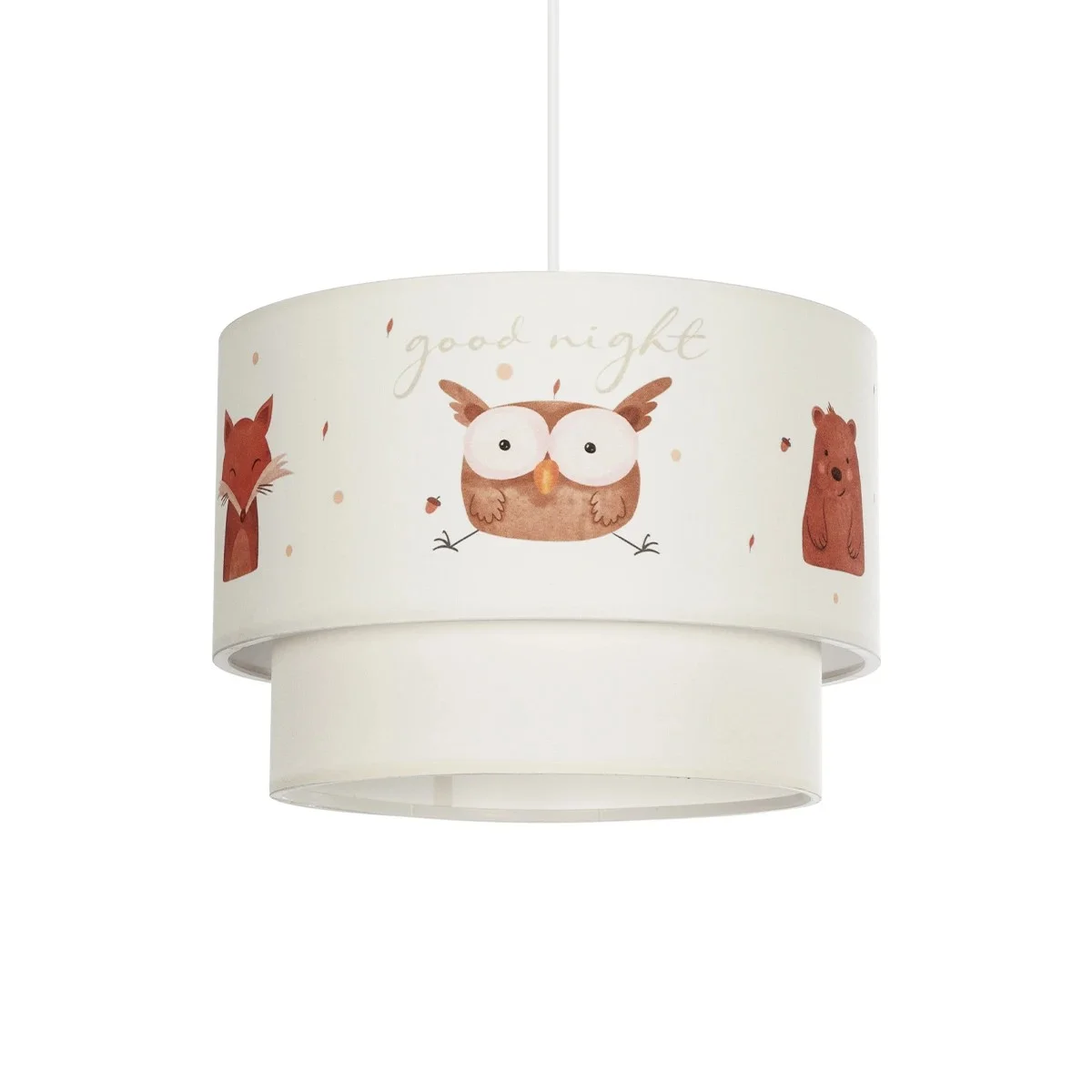 Φωτογραφία προϊόντος: GLOBOSTAR® OWL 204-0001 Παιδικό Κρεμαστό Φωτιστικό Οροφής με Ντουί 1 x E27 AC 220-240V IP20 - Πολύχρωμο - Μ30 x Π30 x Υ24cm